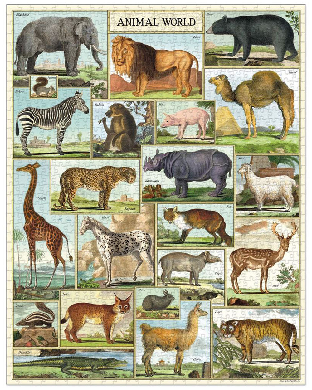 Jigsaw Puzzle - Animal World