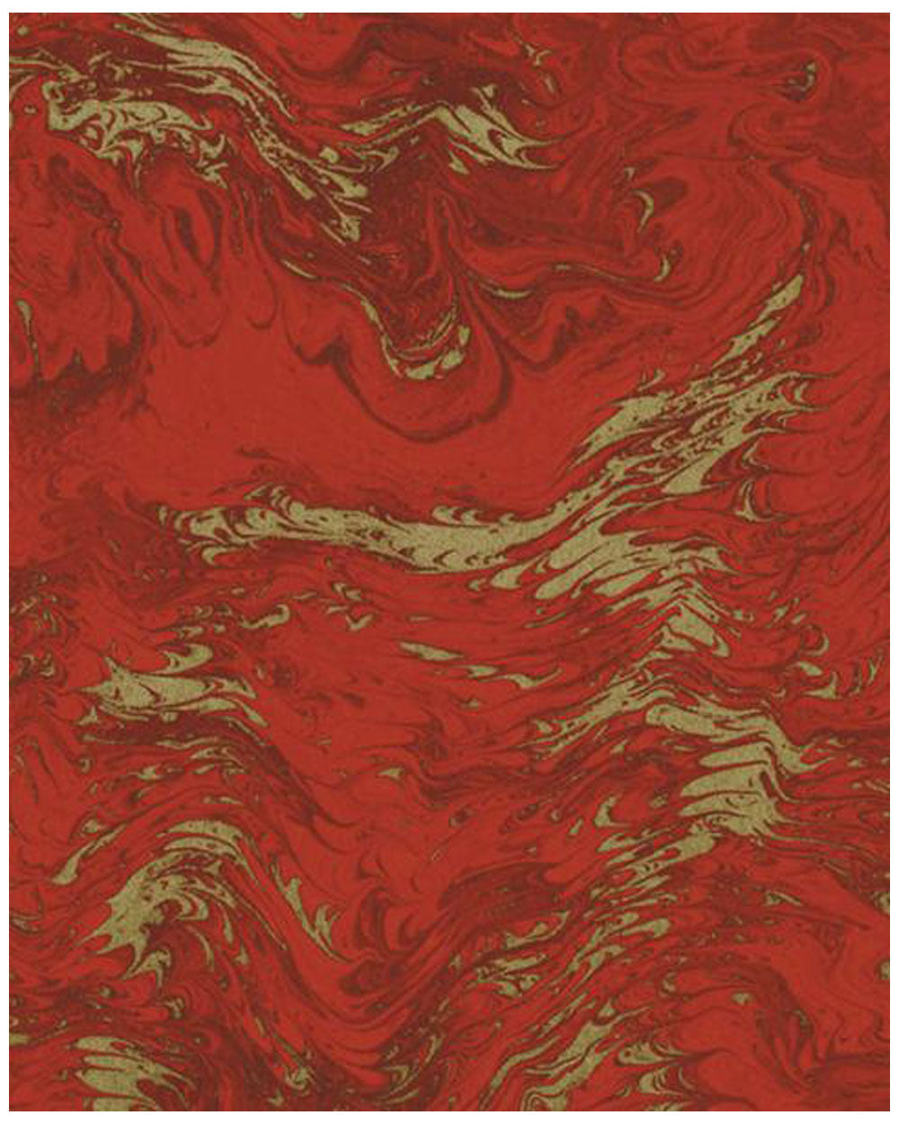Wrap - Red / Gold Marbled
