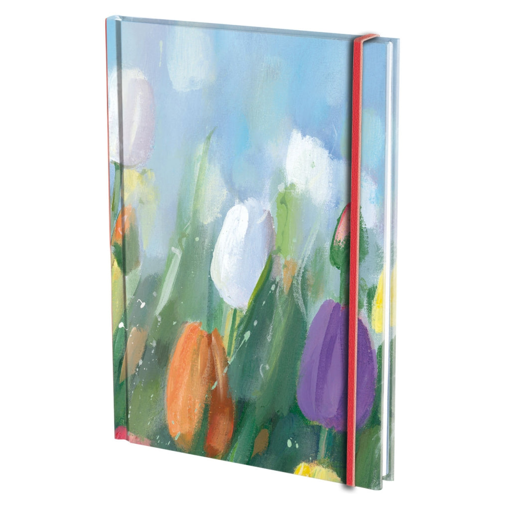 BB - A5 Hardcover Notebook - Tulipfields