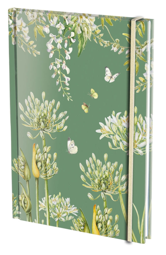BB - A5 Hardcover Notebook - White Elegance