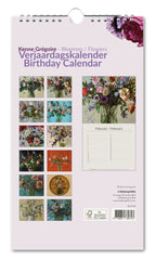 BB - Birthday Calendar - Keene Gregoire - Flowers
