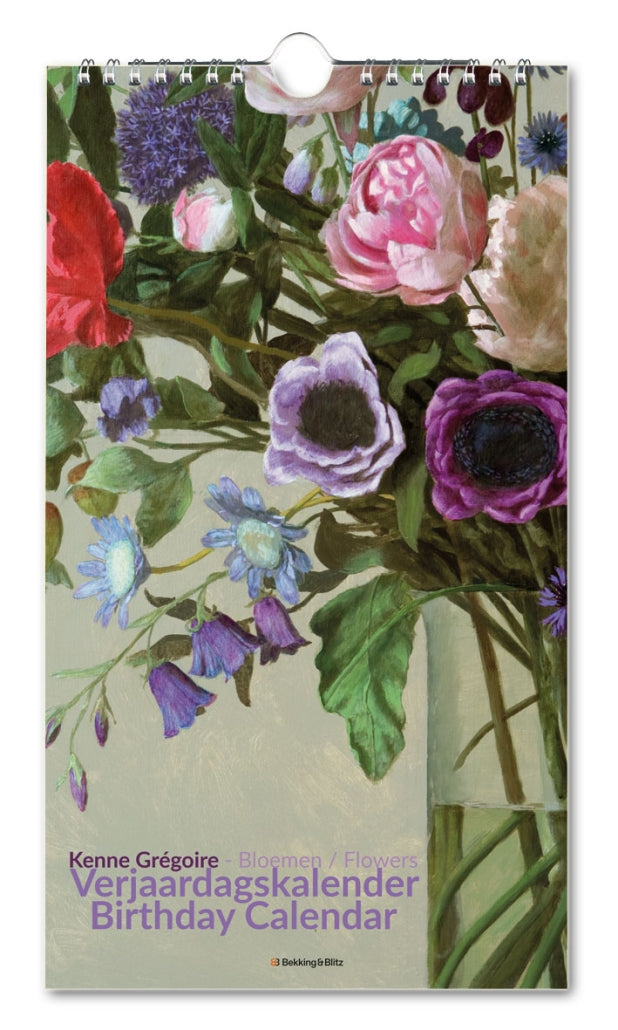 BB - Birthday Calendar - Keene Gregoire - Flowers