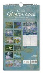 BB - Birthday Calendar - Monet - Waterlilies