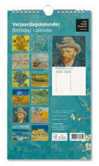 BB - Birthday Calendar - Van Gogh - Almond Blossom