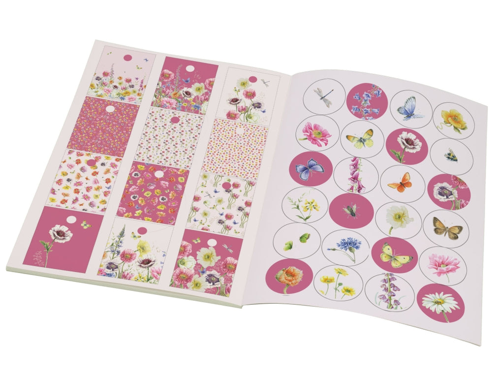 BB - Gift Wrap Book - Wild Flower Field