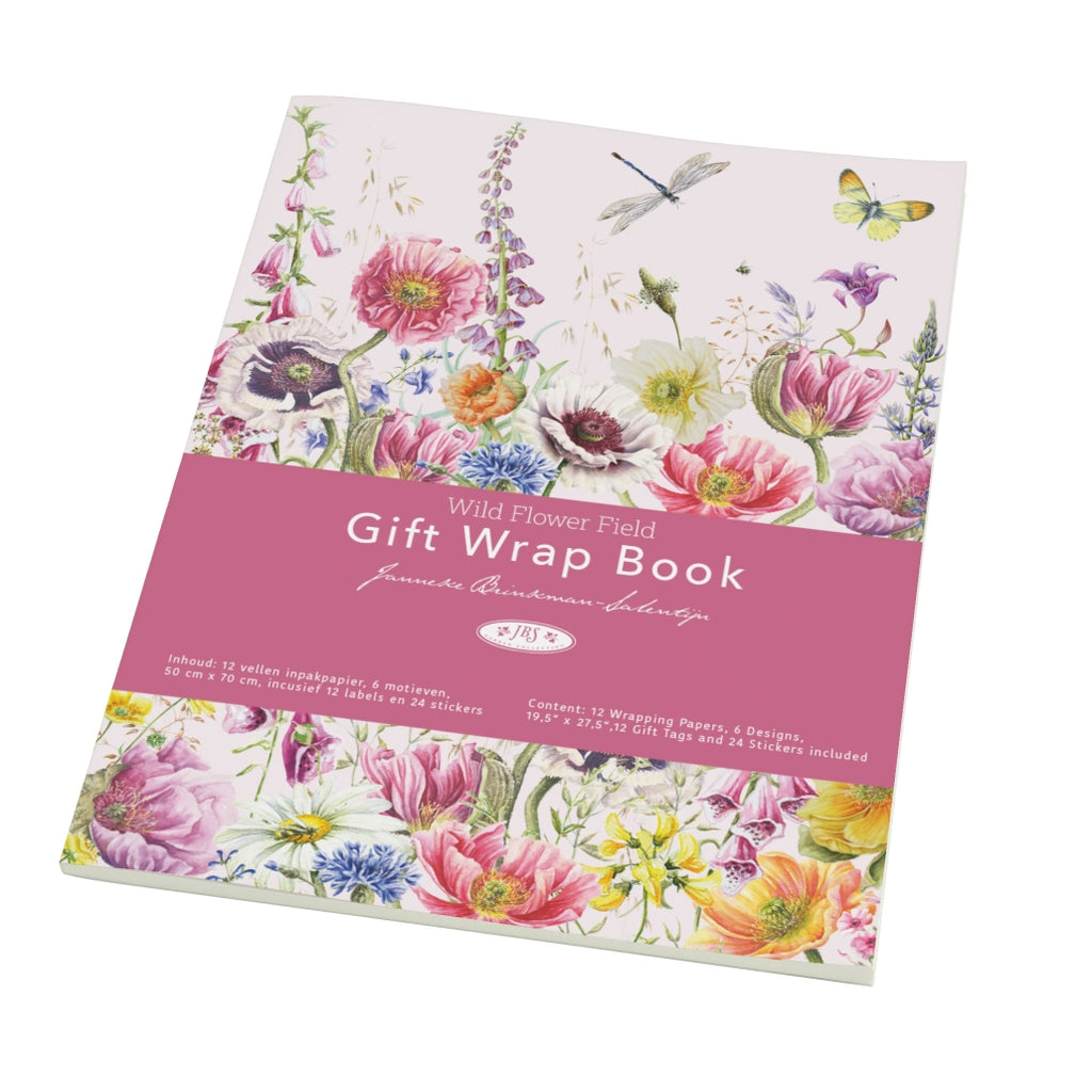 BB - Gift Wrap Book - Wild Flower Field