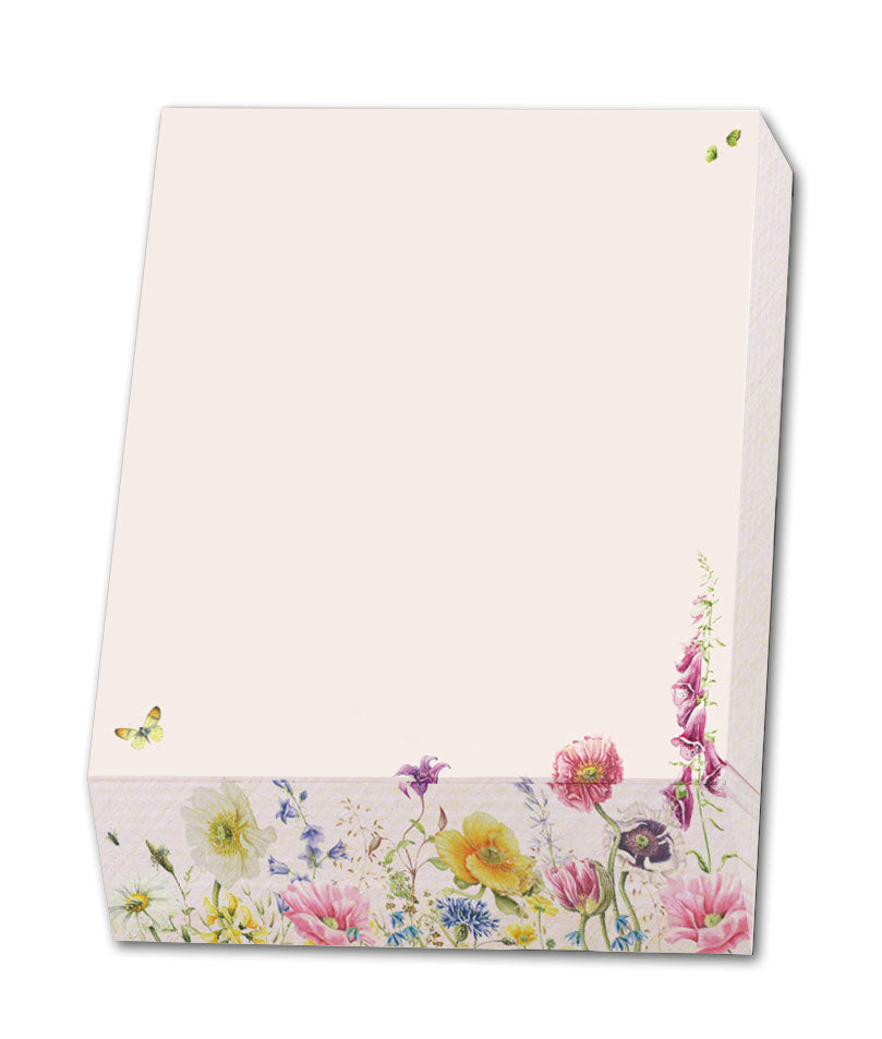 BB - Memo Pad - Wild Flower Field