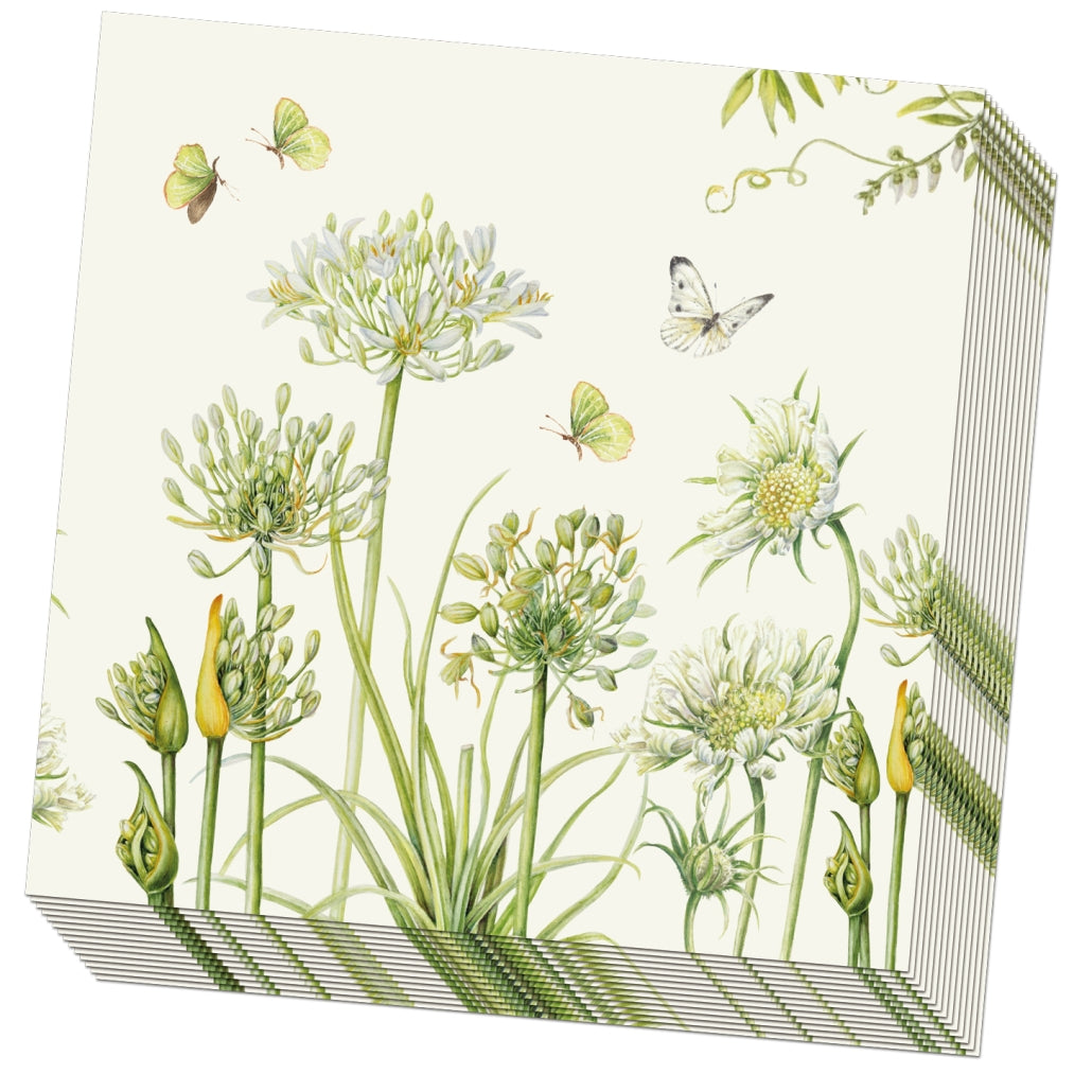 BB - Paper Napkins - White Elegance