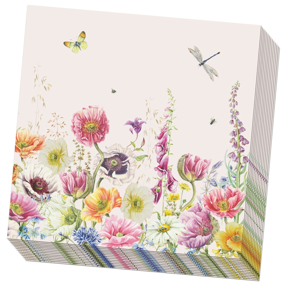 BB - Paper Napkins - Wild Flower Field