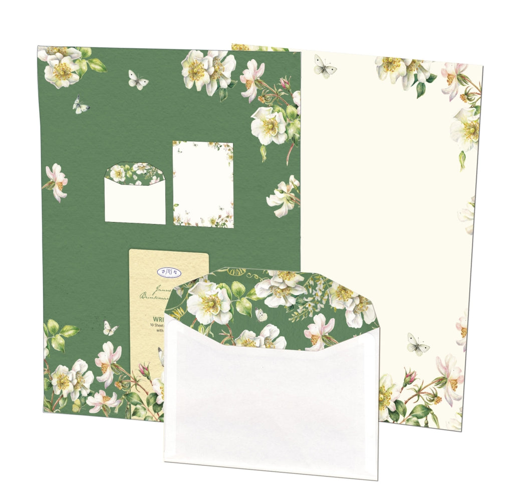 BB - Writing Set - White Elegance