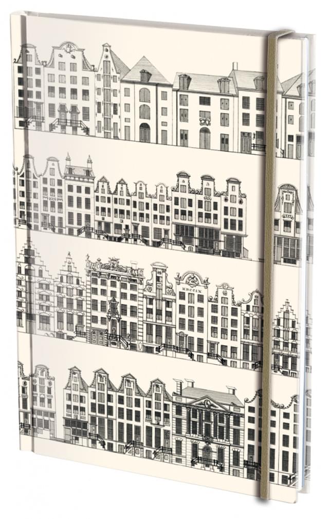 B&B - A5 Notebook - Canal Houses, Grachtenpandjes, Caspar Philips Jacobszoon