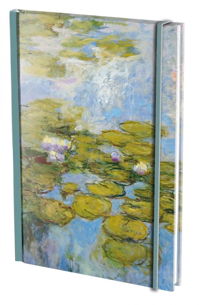 B&B - A5 Notebook - Waterlilies, Claude Monet