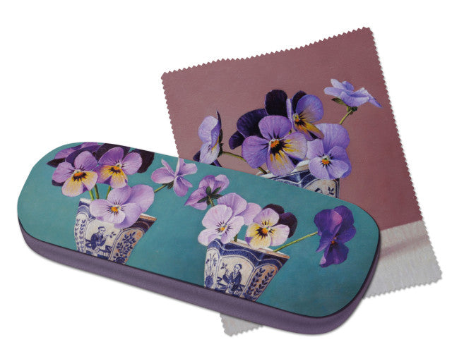 Glasses Case - Violets, Ingrid Smuling