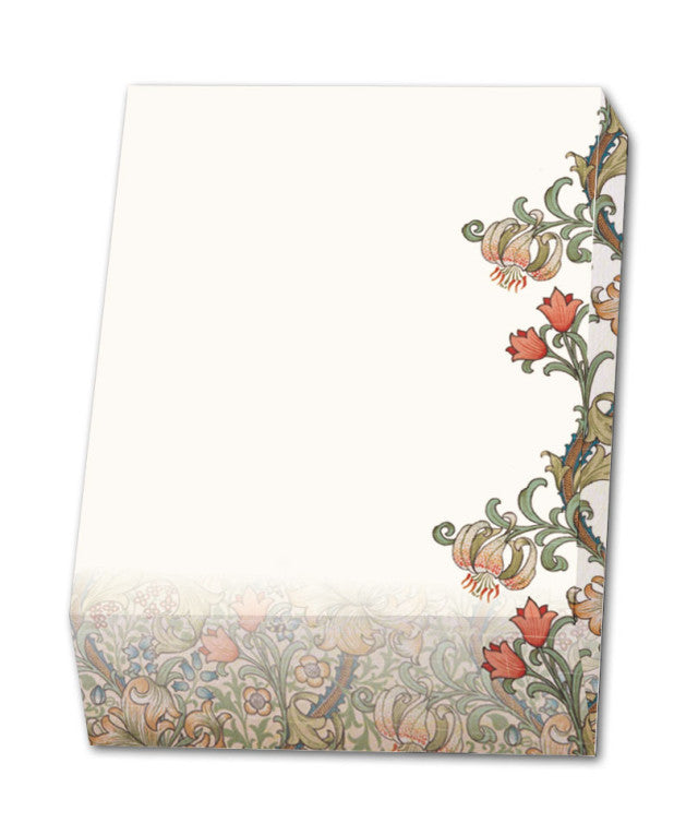 Memo Pad - William Morris, Kasteel De Haar