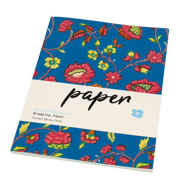 Gift Wrap Book - Flower papers from the collection of the Kunstblibliothek