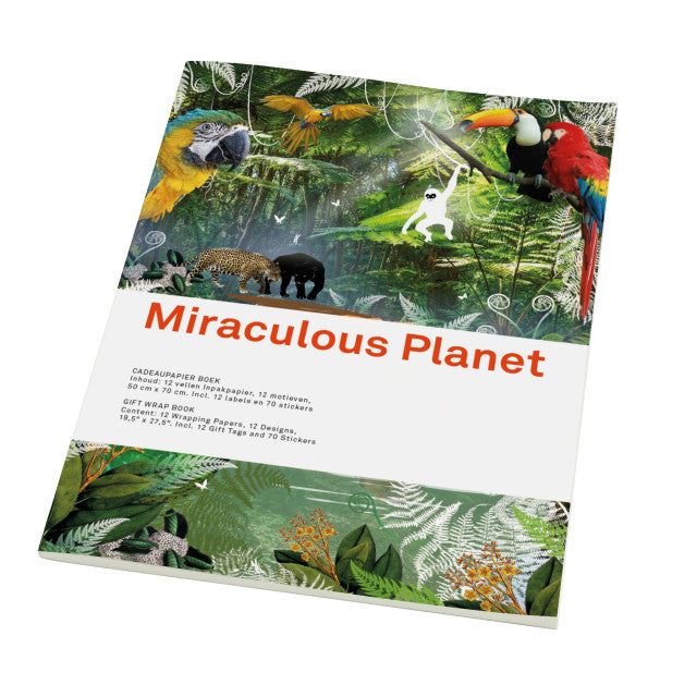 Gift Wrap Book - Miraculous Planet, Tord Boontje, Naturalis