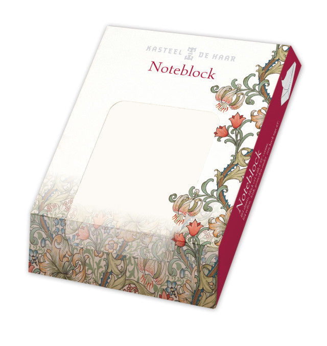 Memo Pad - William Morris, Kasteel De Haar