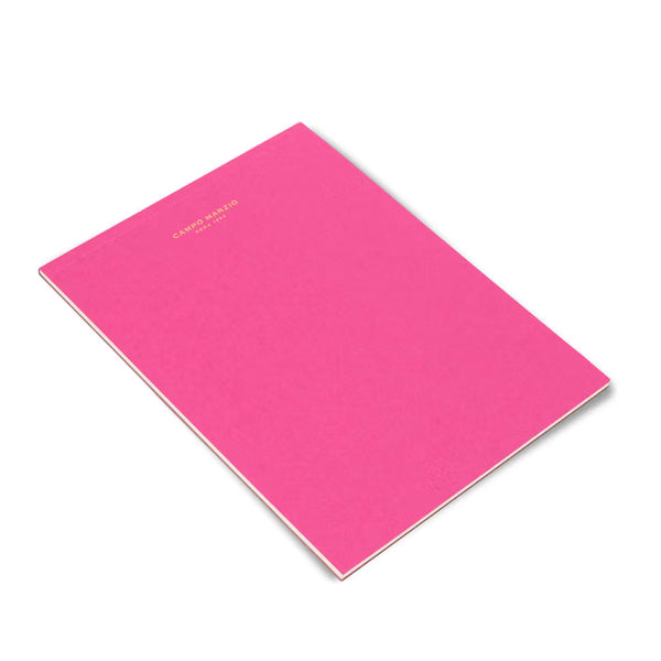 CM - A4 Lined Block Notes - Fuchsia