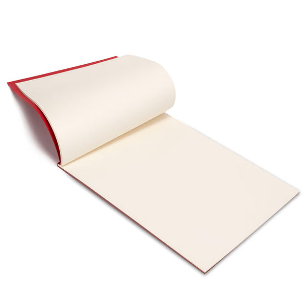 CM - A4 Lined Block Notes - Red