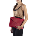 CM - A4 Fedor Document Holder - Cherry Red w Black