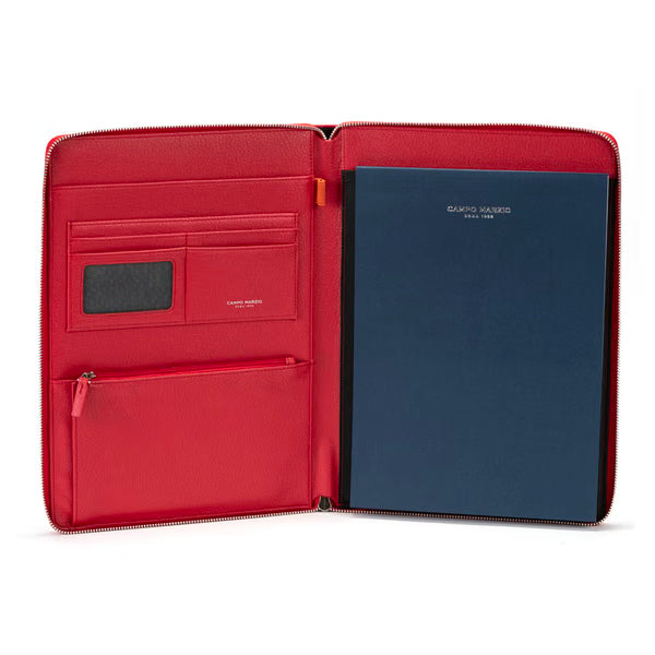 CM - A4 Isaac Portfolio Compendium - Cherry Red