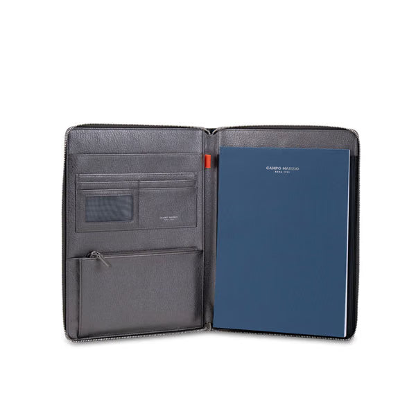 CM - A4 Isaac Portfolio w zip - Graphite Grey