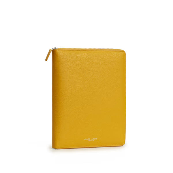 CM - A5 Albert Portfolio w zip - Canary Yellow