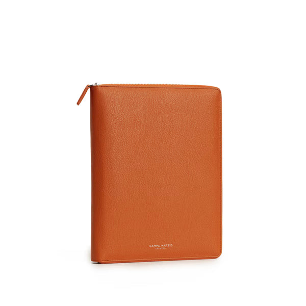 CM - A5 Albert Portfolio w zip - Orange