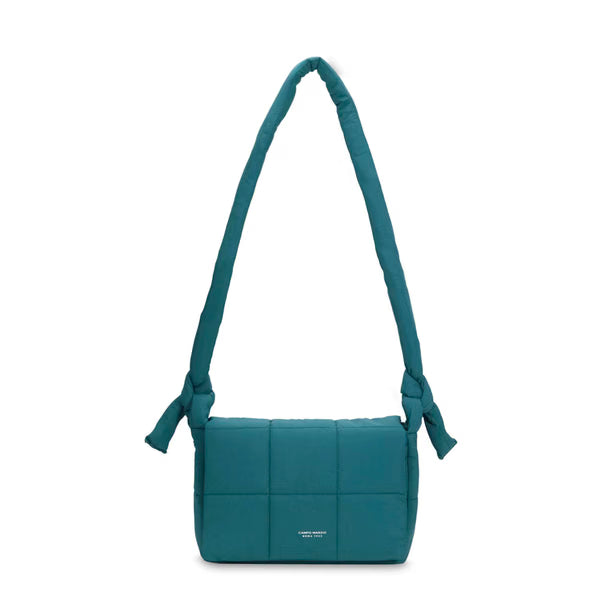 CM - Crossbody - Snow - Petrol Blue