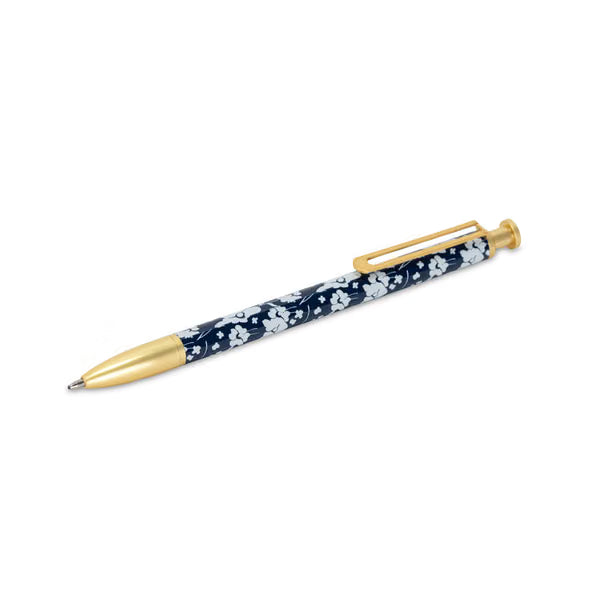 CM - Floralia Ballpoint Pen - Ocean Blue