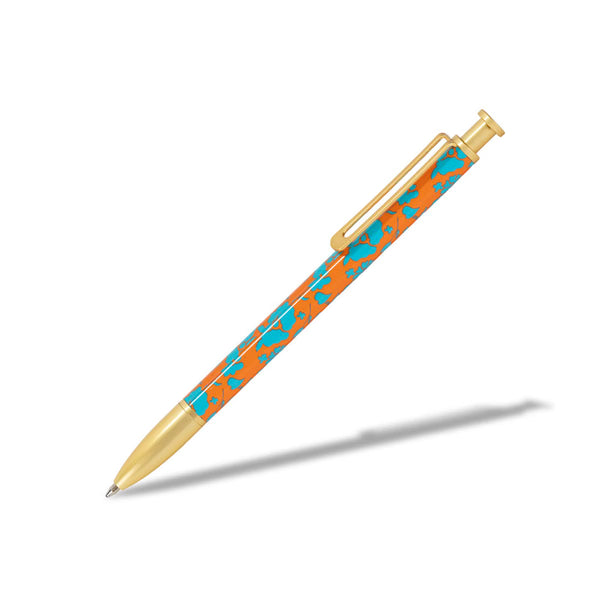 CM - Floralia Ballpoint Pen - Orange