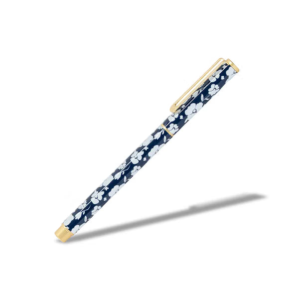 CM - Floralia Rollerball Pen - Ocean Blue
