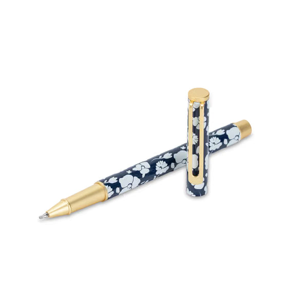 CM - Floralia Rollerball Pen - Ocean Blue