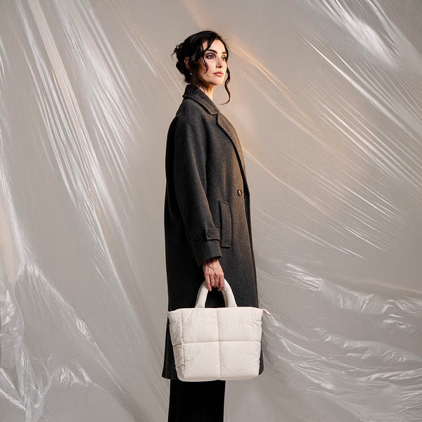 CM - a Handbag - Sky - a Off-white