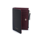 CM - Janelle Wallet - Black w Burgundy