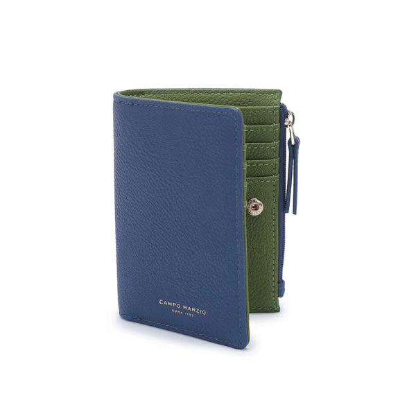 CM - Janelle Wallet - Dark Denim w Moss Green