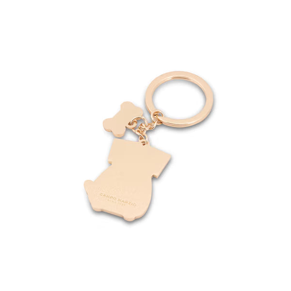 CM - Key Ring - Dog - Caramel
