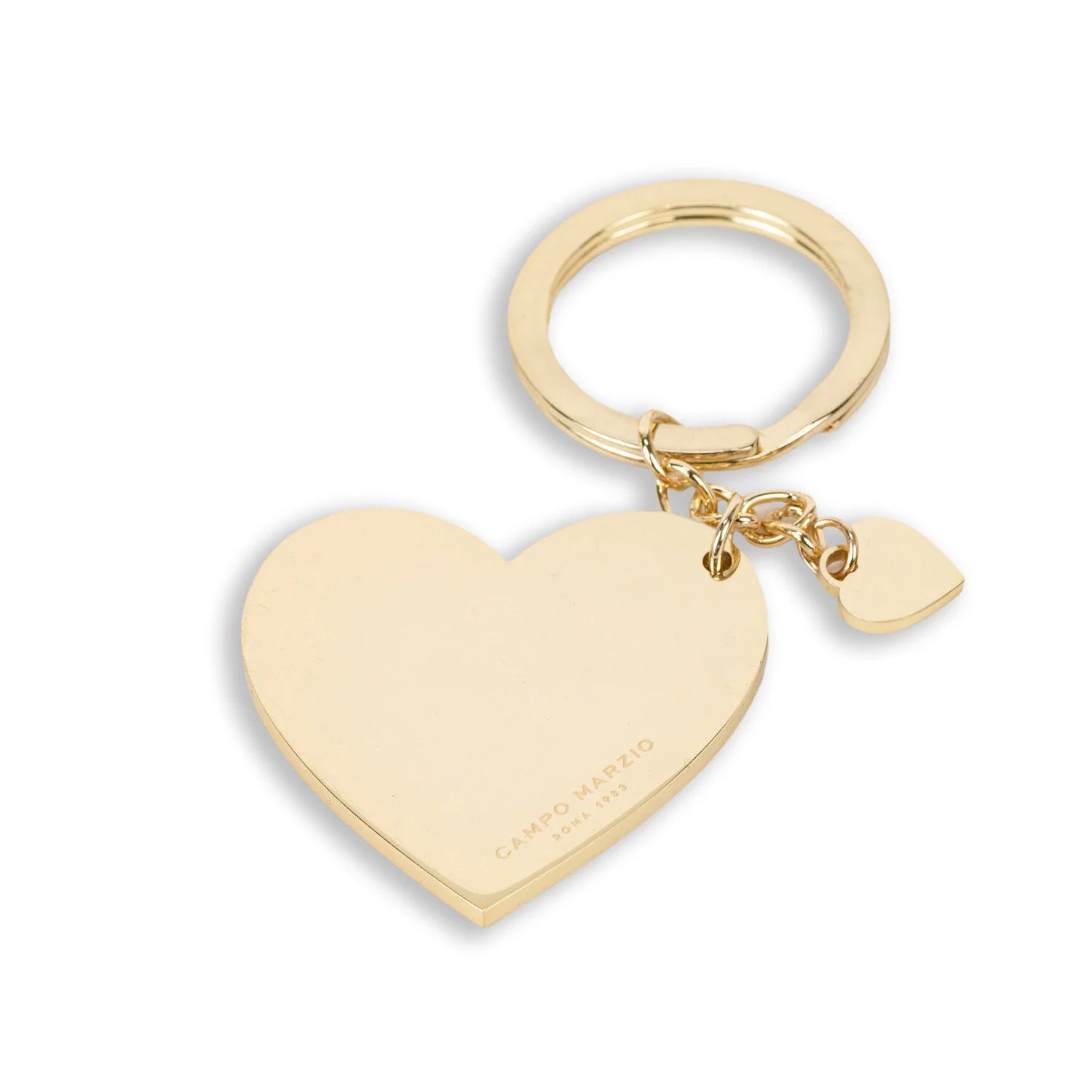 CM - Key Ring - Heart - Petrol Green