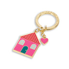 CM - Key Ring - House - Candy Pink