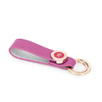 CM - Key Ring - Mauve w Silver