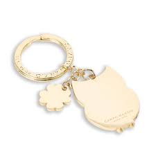 CM - Key Ring - Owl - Black