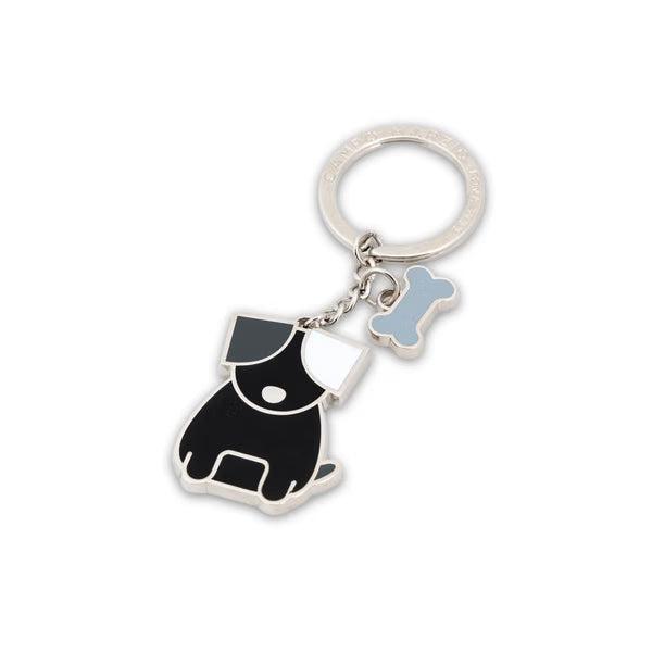 CM - Key Ring - Dog - Black