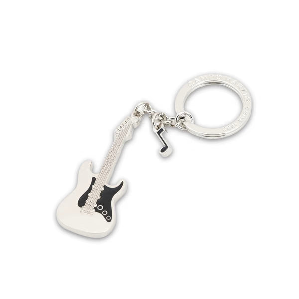CM - Key Ring - Guitar - Black