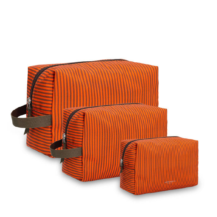 CM - Liam Toilet Bag - Orange - Medium