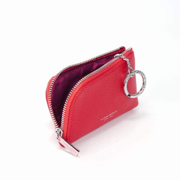 CM - London Keyring / Wallet - Cherry Red w Fushia