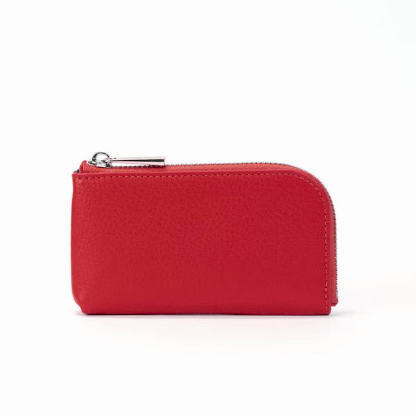 CM - London Keyring / Wallet - Cherry Red w Fushia