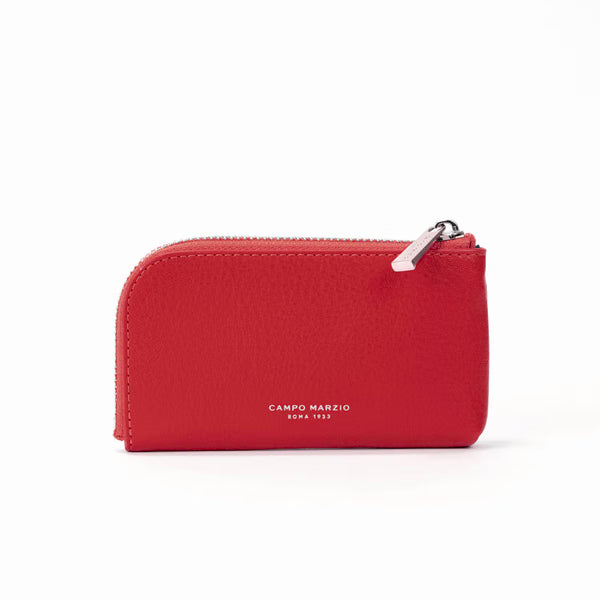 CM - London Keyring / Wallet - Cherry Red w Fushia