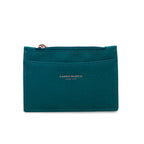 CM - Matilde Card Holder - Petrol Green w Light Green