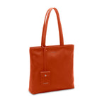CM - Olivia Tote Bag - Orange w Bronze