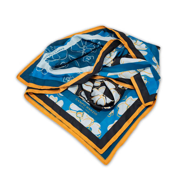 CM - Peony Scarf / Bag - Black